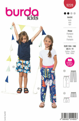 Burda Patroon 9228 - Broek