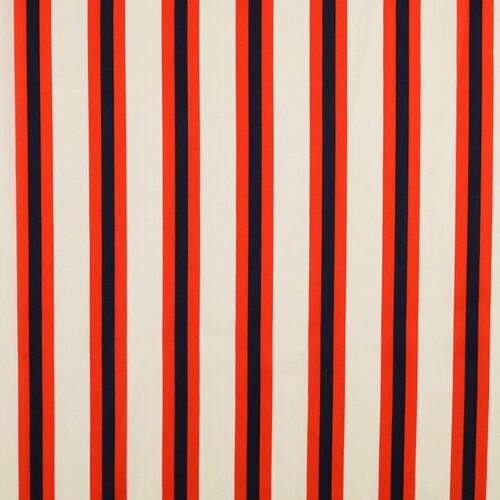 Satijn - Strepen - Rood Satijn - Strepen - Rood