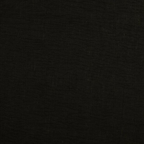 Polyester - Uni Linnenlook - Zwart Polyester - Uni Linnenlook - Zwart