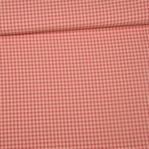 Seersucker - Check - Peach Seersucker - Check - Peach