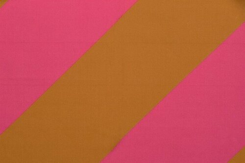 Katoen - Diagonals - Cognac-Fuchsia Katoen - Diagonals - Cognac-Fuchsia