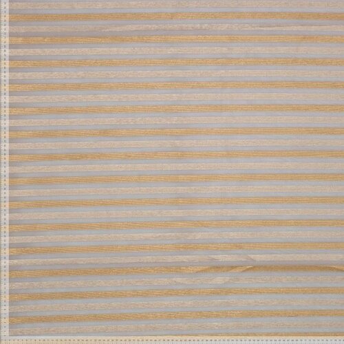 Organza - Glitter Stripes - Goud Organza - Glitter Stripes - Goud