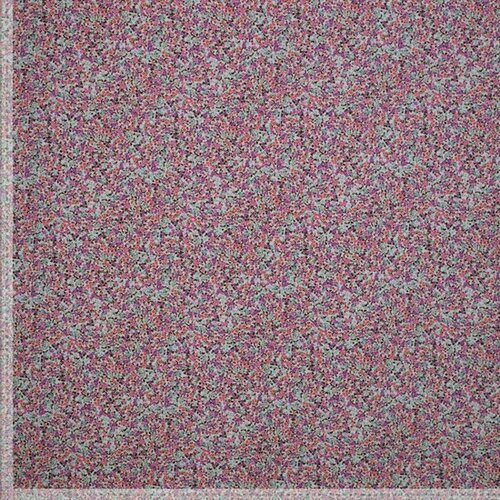 Viscose Linnen - Small Flowers - Wit Viscose Linnen - Small Flowers - Wit