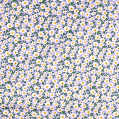 Poplin - Little Flowers - Lila Poplin - Little Flowers - Lila