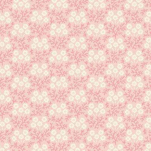 Katoen - Pink Trailing Flowervine - Roze Katoen - Pink Trailing Flowervine - Roze