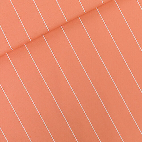 Canvas Gabardine Twill - Verticals NNMNN - Melon Punch (SYAS) Canvas Gabardine Twill - Verticals NNMNN - Melon Punch (SYAS)