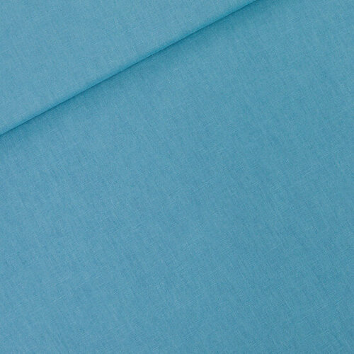 Viscose Linnen - Uni - Niagara Blauw (SYAS) Viscose Linnen - Uni - Niagara Blauw (SYAS)