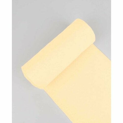 Boordstof - Uni - Ecru Boordstof - Uni - Ecru