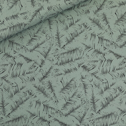 French Terry - Leaf Shelter - Groene Branding (SYAS) French Terry - Leaf Shelter - Groene Branding (SYAS)