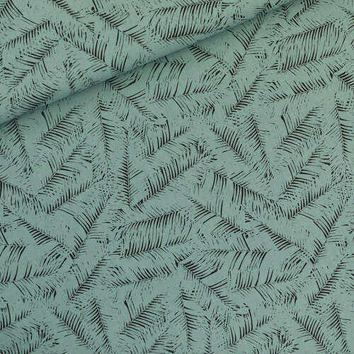 Viscose Linnen - Leaf Shelter - Groene Branding (SYAS) Viscose Linnen - Leaf Shelter - Groene Branding (SYAS)