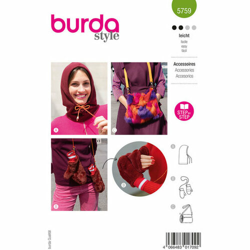 Burda Patroon 5759 - Accessoires