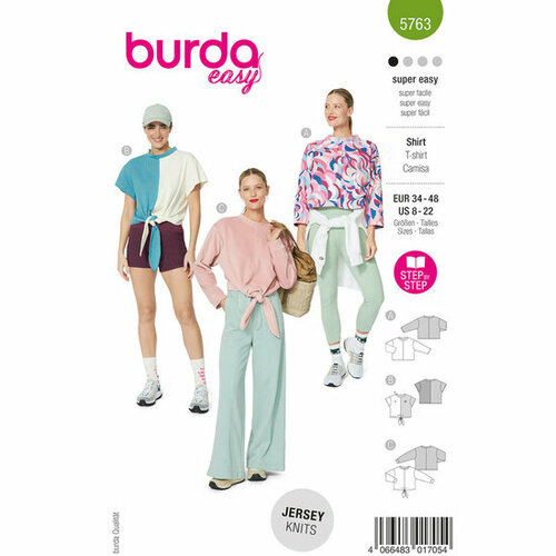 Burda Patroon 5763 - T-shirt