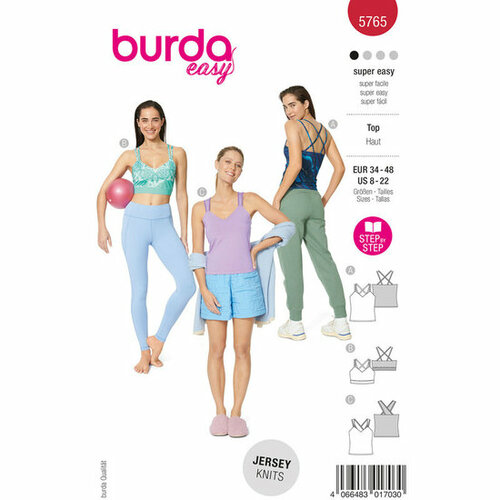 Burda Patroon 5765 - Top