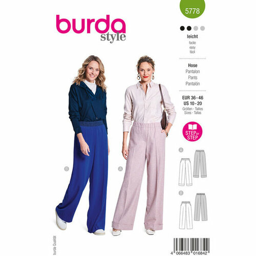 Burda Patroon 5778 - Broek