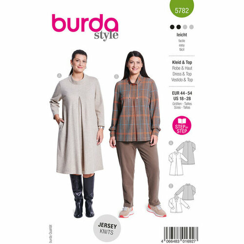 Burda Patroon 5782 - Jurk en Topje