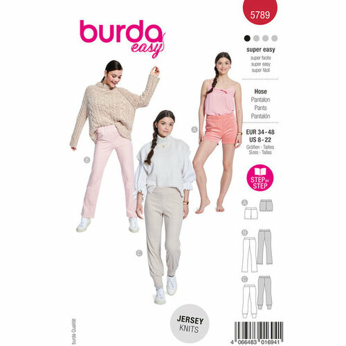 Burda Patroon 5789 - Broek