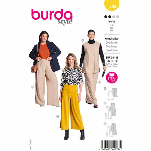 Burda Patroon 5793 - Top en Broek