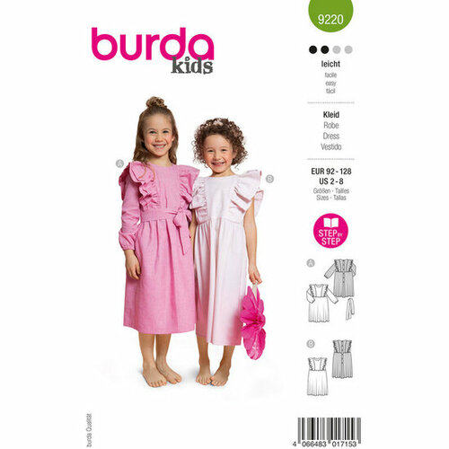 Burda Patroon 9220 - Jurk