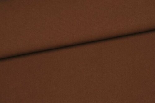 Coupon 1.05m - Double Crepe - Uni - Bruin Coupon 1.05m - Double Crepe - Uni - Bruin