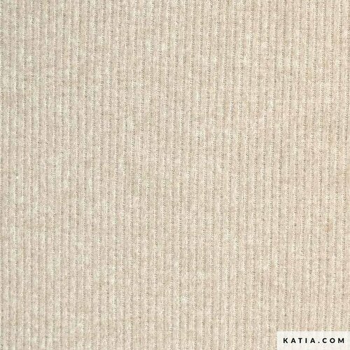 Rib Jersey - Uni Gebreid - Almond Rib Jersey - Uni Gebreid - Almond
