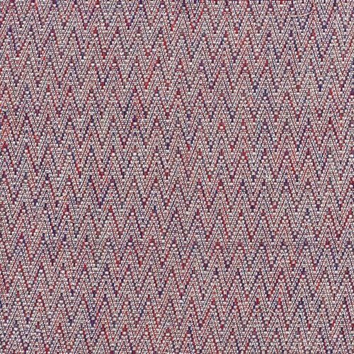 Jacquard - Zigzag - Ecru, Rood Jacquard - Zigzag - Ecru, Rood