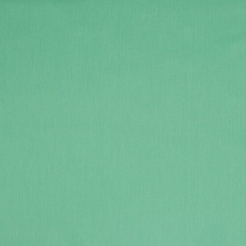 Poplin - Uni - Donker Munt Poplin - Uni - Donker Munt