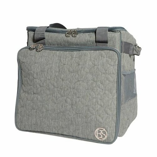 Babysnap Overlocktas Grijs Quilted Babysnap Overlocktas Grijs Quilted