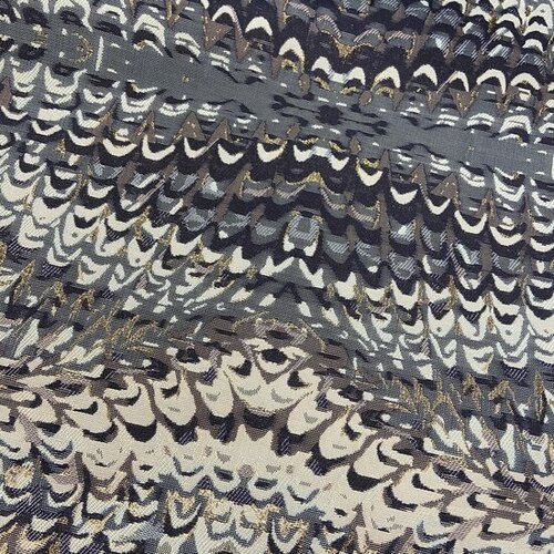 Jacquard - Abstract Lurex - Pine Jacquard - Abstract Lurex - Pine
