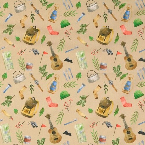 Katoen - Kamperen - Zand