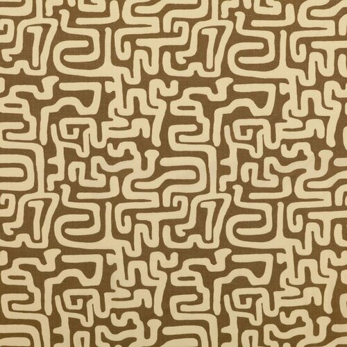 Viscose - Geometrisch - Natuur Viscose - Geometrisch - Natuur