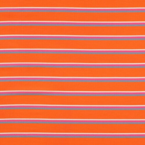 Viscose - Strepen - Oranje Viscose - Strepen - Oranje