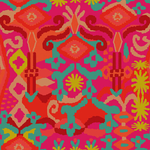 Lycra - Maya - Fuchsia Lycra - Maya - Fuchsia