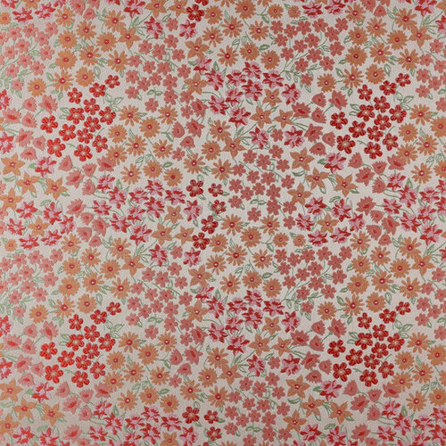 Jacquard - Small Flowers - Licht Roze Jacquard - Small Flowers - Licht Roze