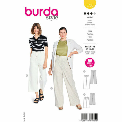 Burda Patroon 5735 - Broek