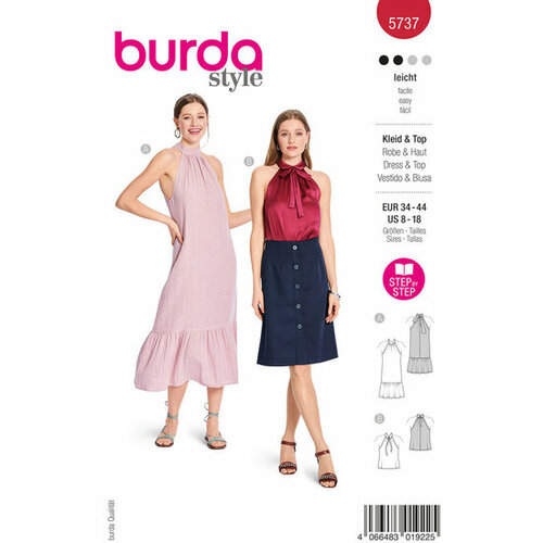 Burda Patroon 5737 - Jurk en Topje
