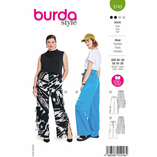 Burda Patroon 5743 - Broek