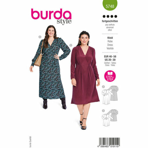 Burda Patroon 5748 - Jurk