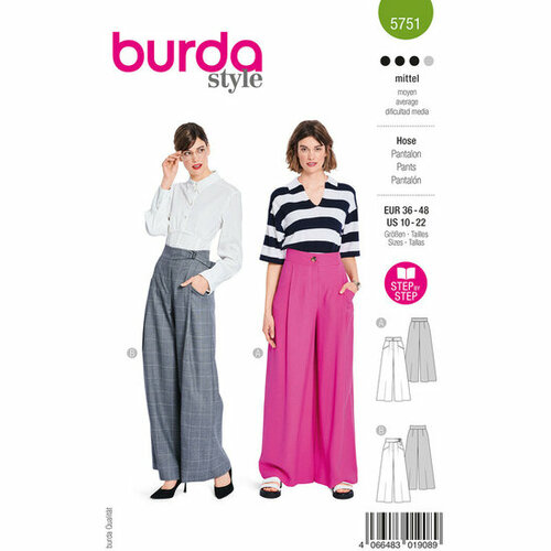 Burda Patroon 5751 - Broek