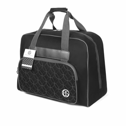 Babysnap Naaimachinetas Zwart Quilted Babysnap Naaimachinetas Zwart Quilted