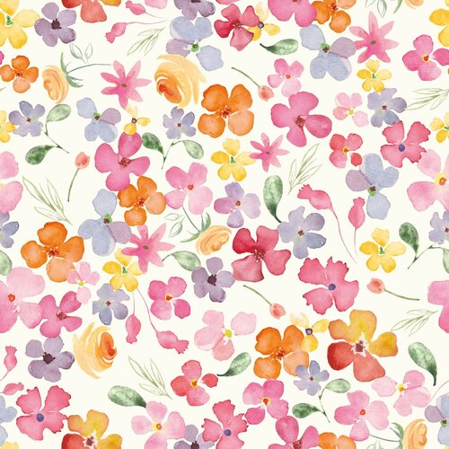 Tetra - Bloemen - Gebroken Wit Tetra - Bloemen - Gebroken Wit