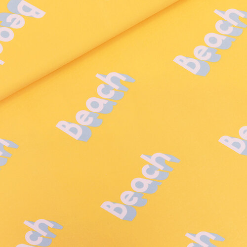 French Terry - Beach - Duizendblad Geel (SYAS) French Terry - Beach - Duizendblad Geel (SYAS)