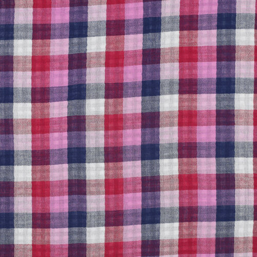 Tetra - Checks - Pink-Navy Tetra - Checks - Pink-Navy