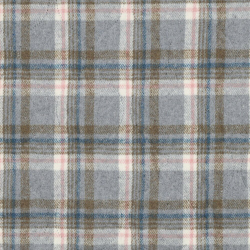 Matelassé - Checks - Grijs Matelassé - Checks - Grijs