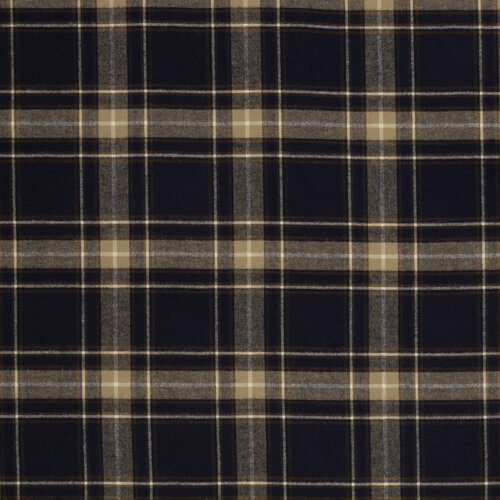 Flanel - Maverick - Blauw Flanel - Maverick - Blauw
