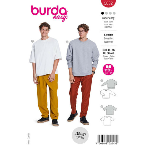 Burda Patroon 5682 - Sweater