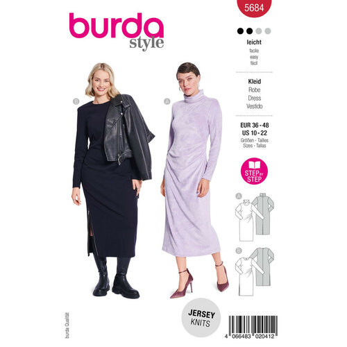 Burda Patroon 5684 - Jurk