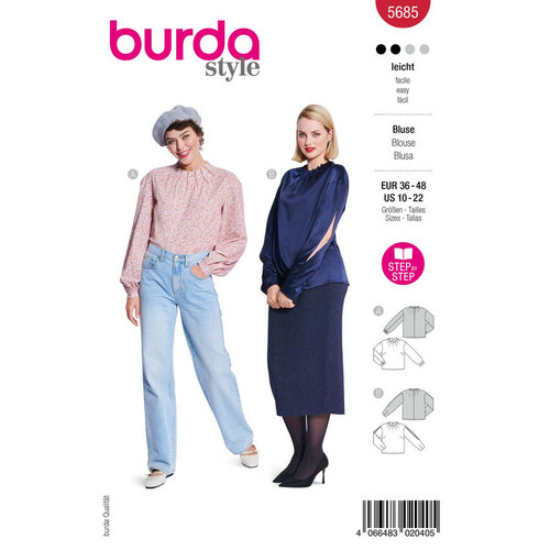 Burda Patroon 5685 - Bloes