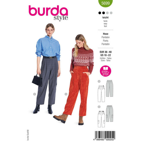 Burda Patroon 5699 - Broek