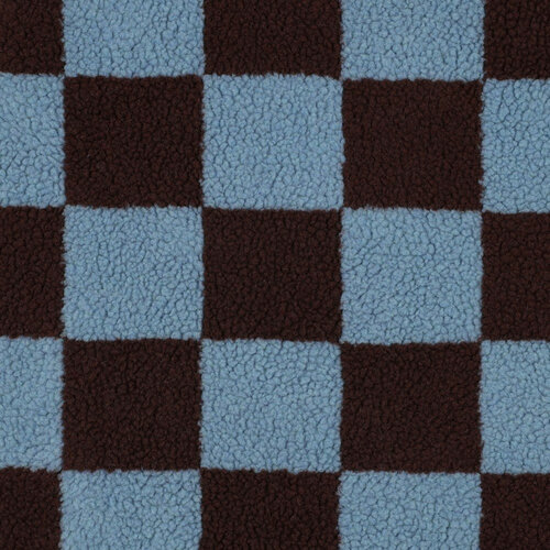 Teddy - Checks - Bruin-Blauw Teddy - Checks - Bruin-Blauw