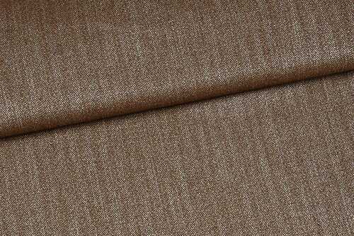 Tweed - Visgraat - Bruin Tweed - Visgraat - Bruin